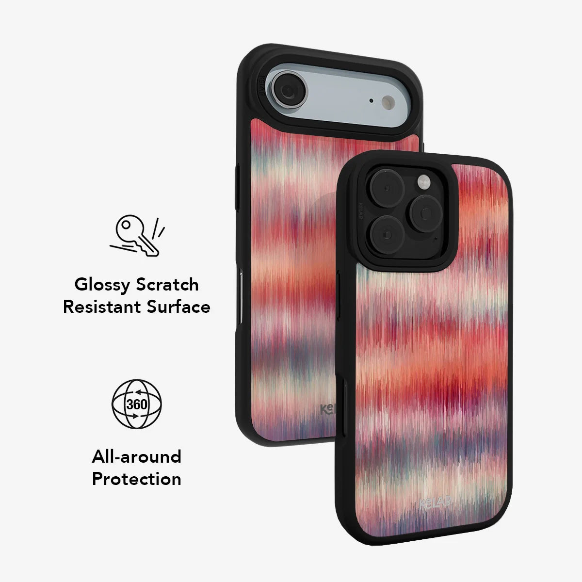 Chromatic Drift | Digital Art iPhone Case