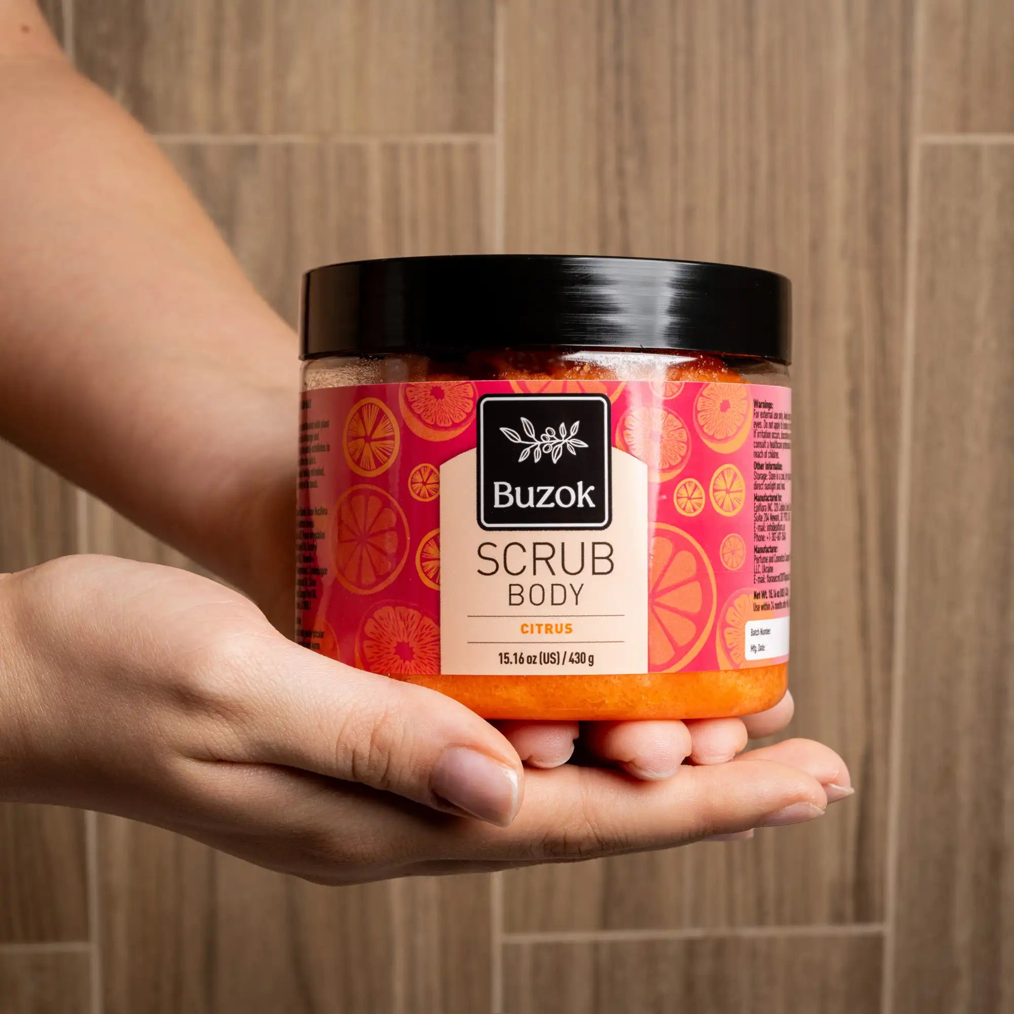 Citrus Sugar-Salt Body Scrub