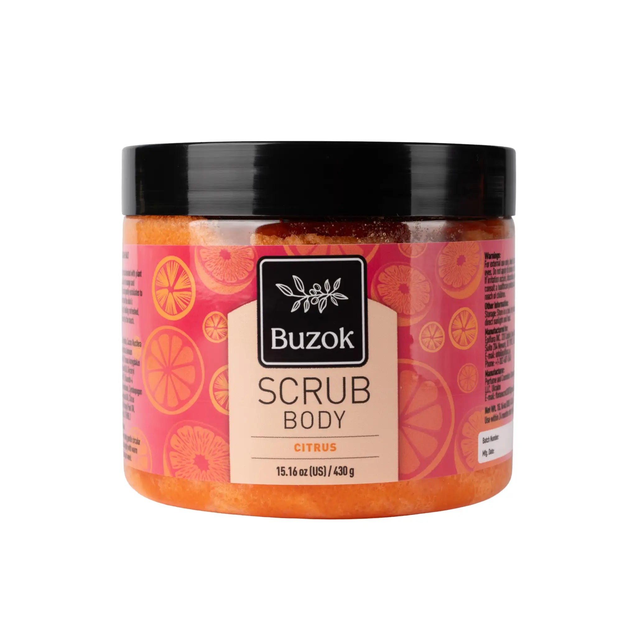 Citrus Sugar-Salt Body Scrub