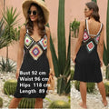 Lacy Long Bikini Beach Tunic Cover Up