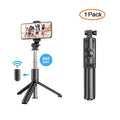 Bluetooth Wireless Selfie Tripod With Fill Light, Shutter & Remote Control