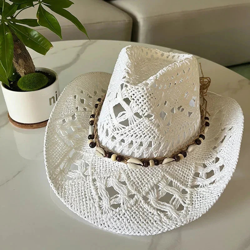 Boho Beach Straw Hat