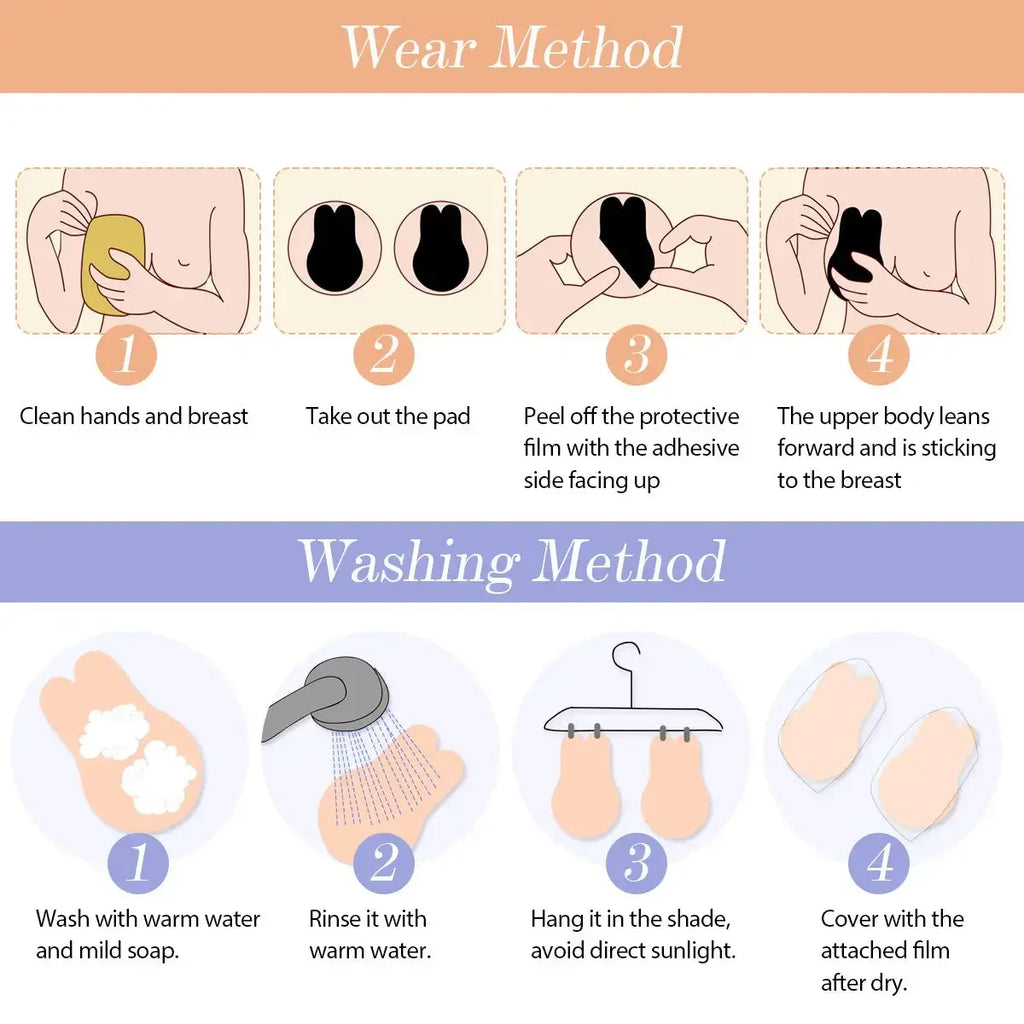 Backless Strapless Invisible Bra
