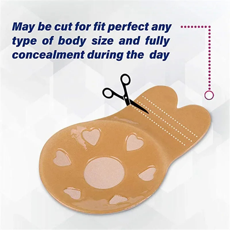 Backless Strapless Invisible Bra