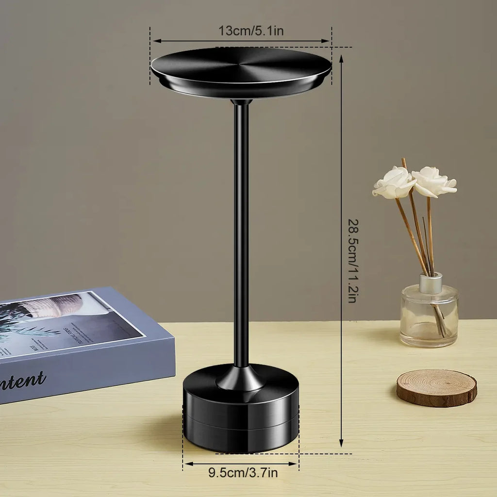 Wireless Table Lamp With Touch Sensor (Rechargeable)