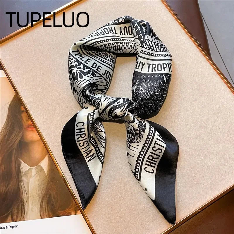 Juliette Designer Satin Scarf