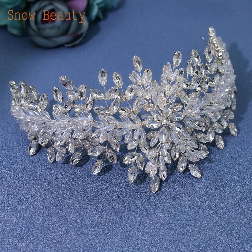 Luxury Bridal Crystal Tiara