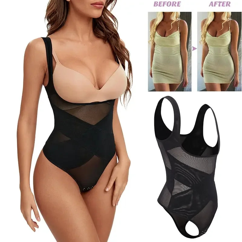 Bodysuit Shapewear Underbust Corset