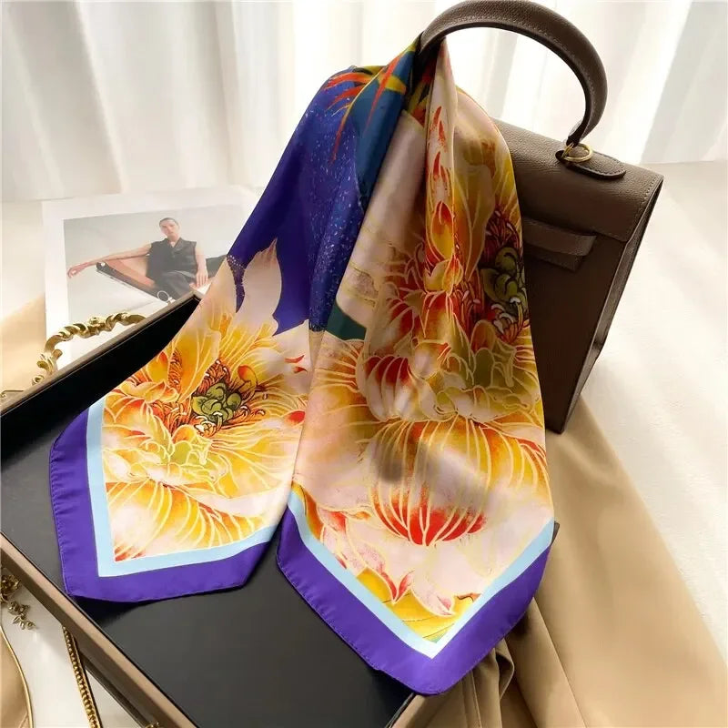 Juliette Designer Satin Scarf