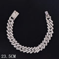 Iced Out Chunky Cuban Chain Anklet Bracelet