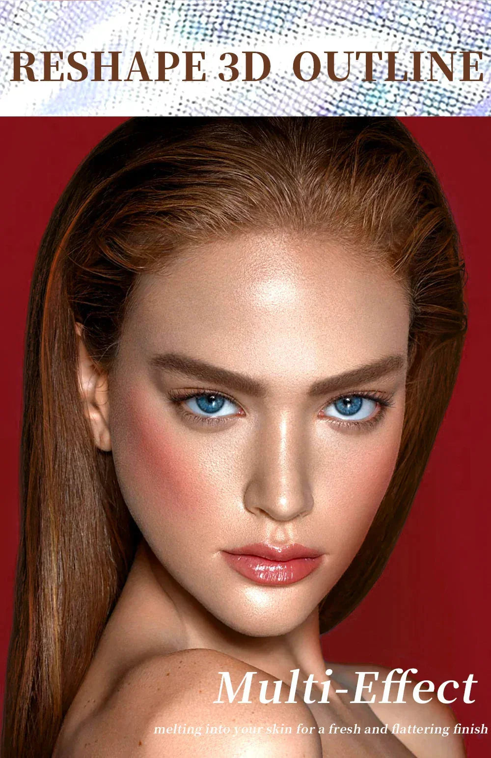 Waterproof Soft Cream Highlighter + Bronzer + Contour + Blush