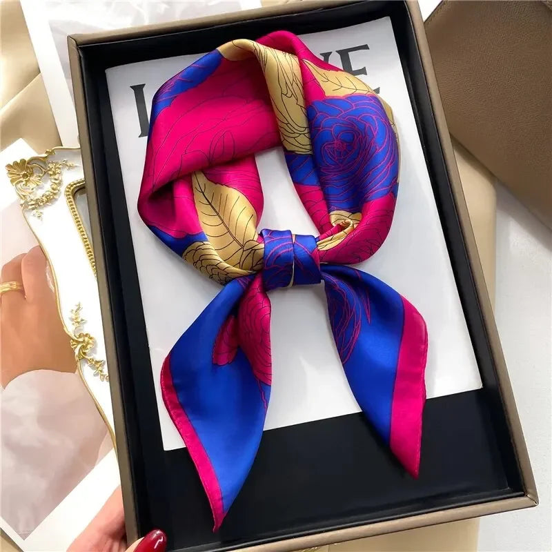 Juliette Designer Satin Scarf