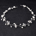 Pearl Crystal Bridal Headband