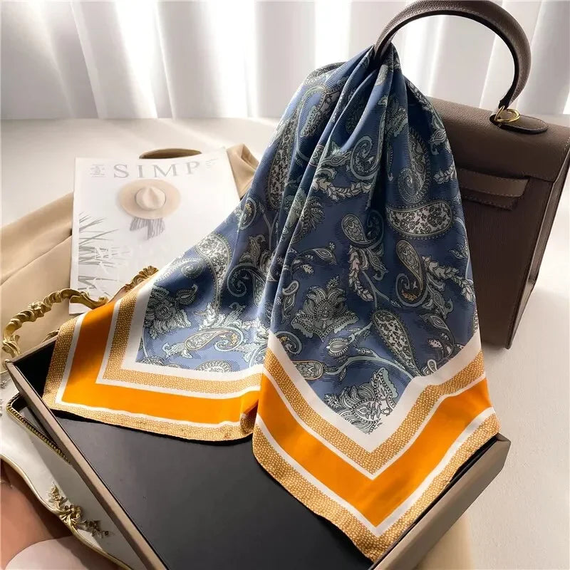 Juliette Designer Satin Scarf