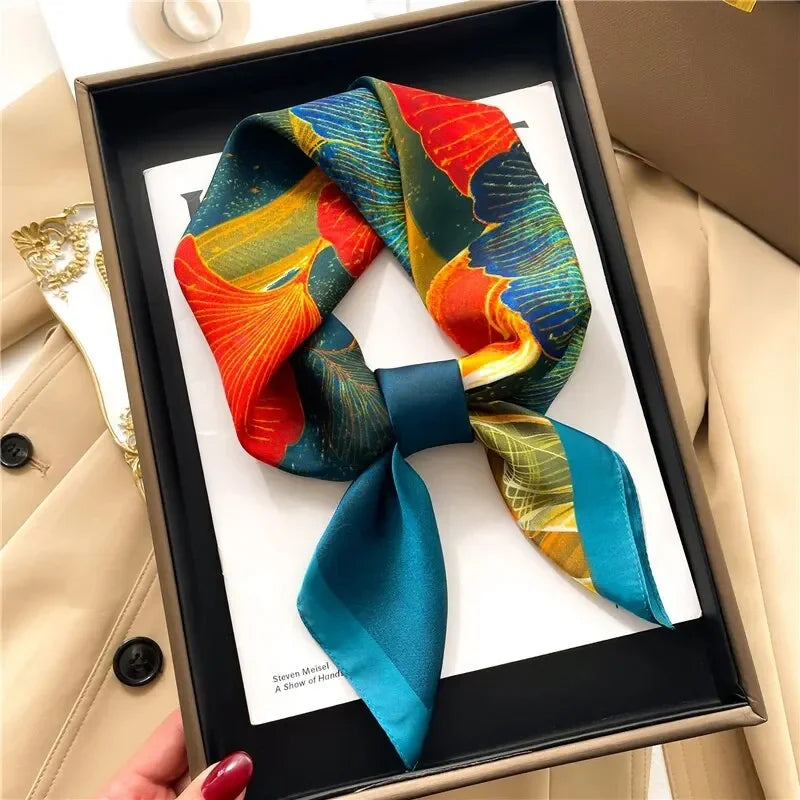 Juliette Designer Satin Scarf
