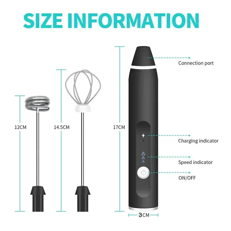 Lux Electric Milk Frother | USB