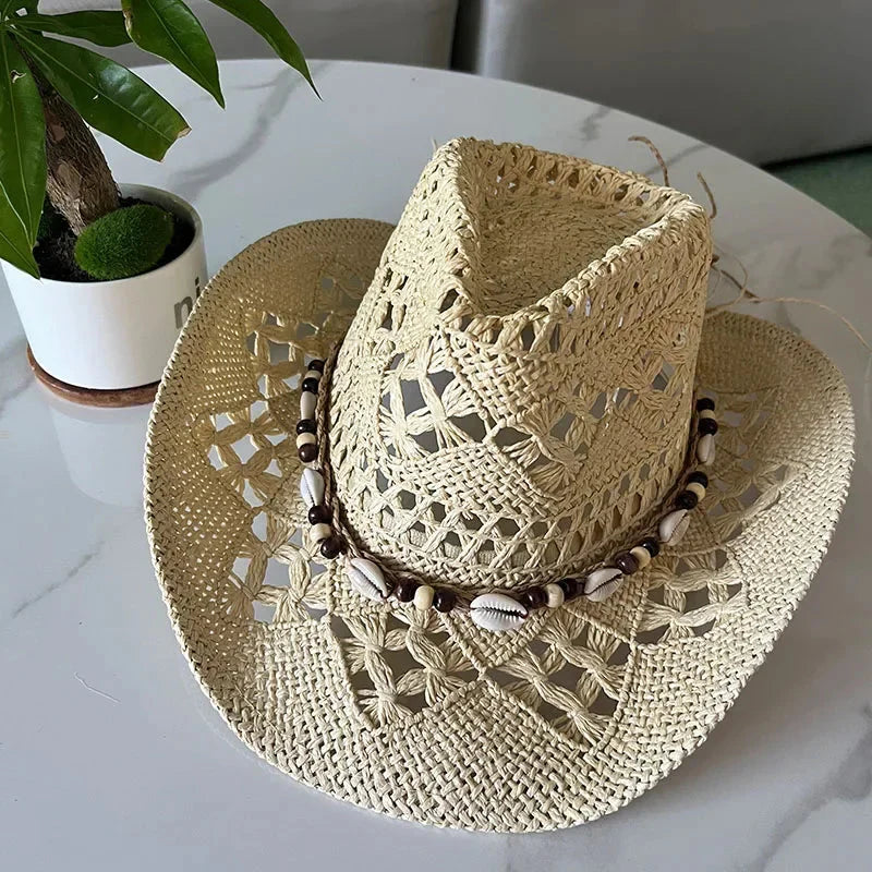 Boho Beach Straw Hat