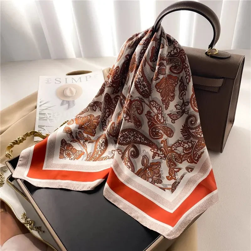 Juliette Designer Satin Scarf
