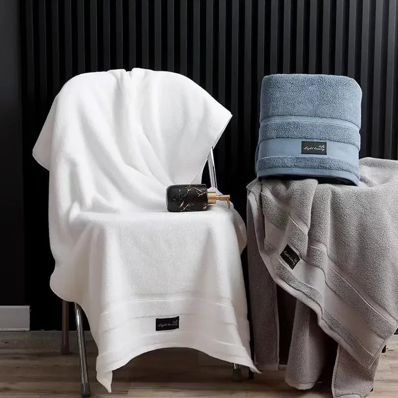 LUX HOME 100% Cotton Hotel Towels