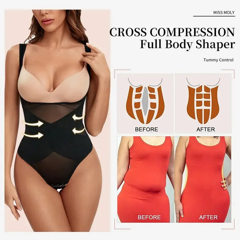 Bodysuit Shapewear Underbust Corset