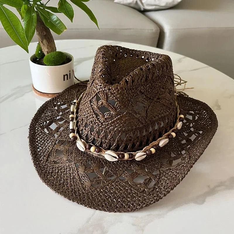 Boho Beach Straw Hat