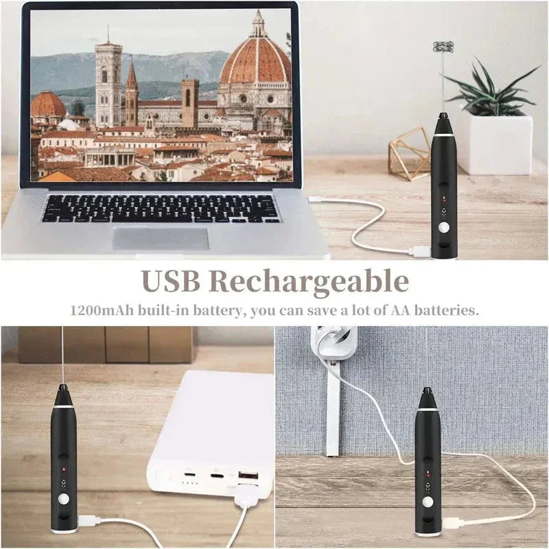 Lux Electric Milk Frother | USB