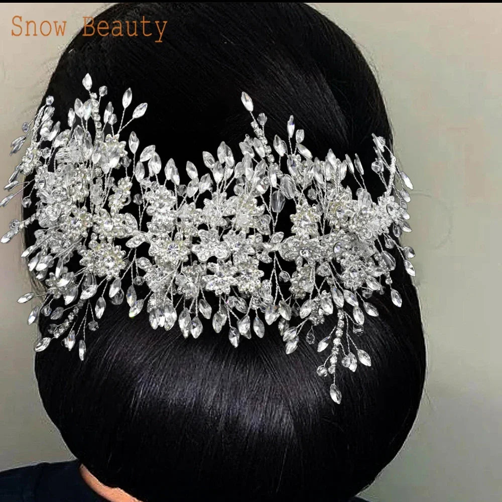 Luxury Bridal Crystal Tiara