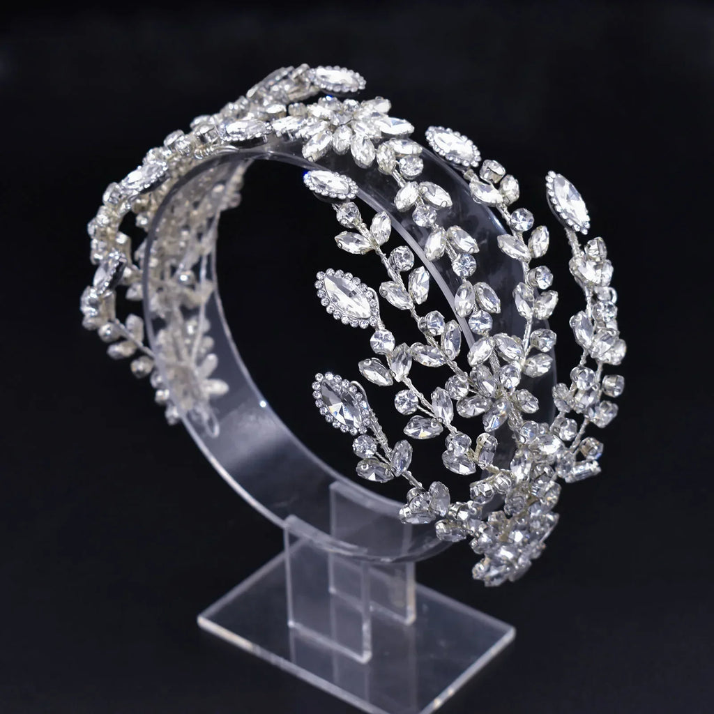 Luxury Bridal Crystal Tiara