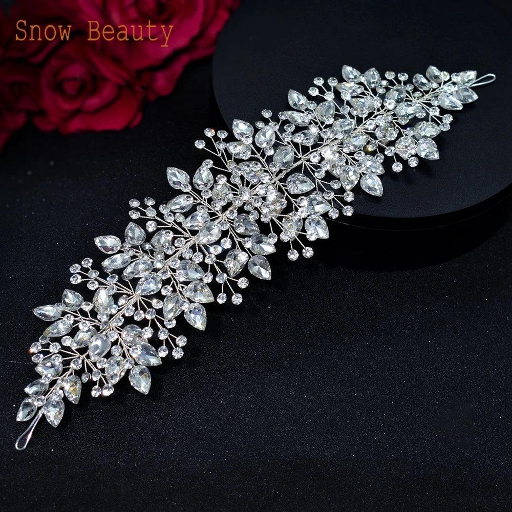 Luxury Bridal Crystal Tiara