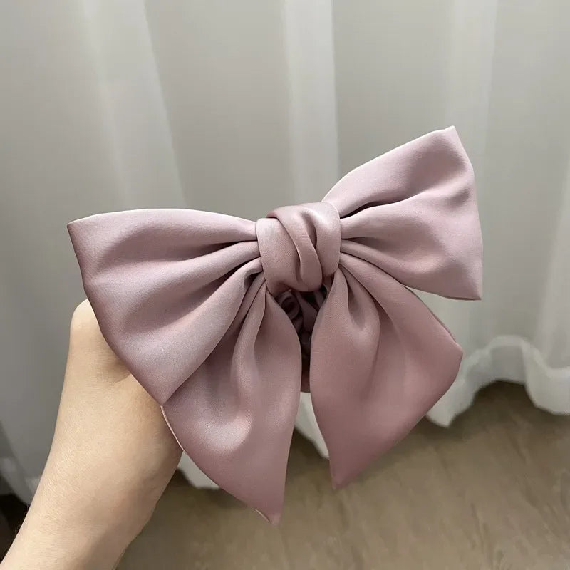 Retro Simple Satin Hair Scrunchie Candy Color Elastic Hair Bands Ponytail Hair Ties Fashion Ornament For Girls Hair Accessories