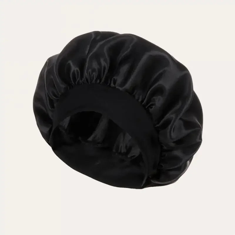 Satin Hat Sleep Silk Round Fabric Protect Hair Comfort Hair Night Anti-frizz Sleeping Hat Four Seasons Breathability Sleep Cap