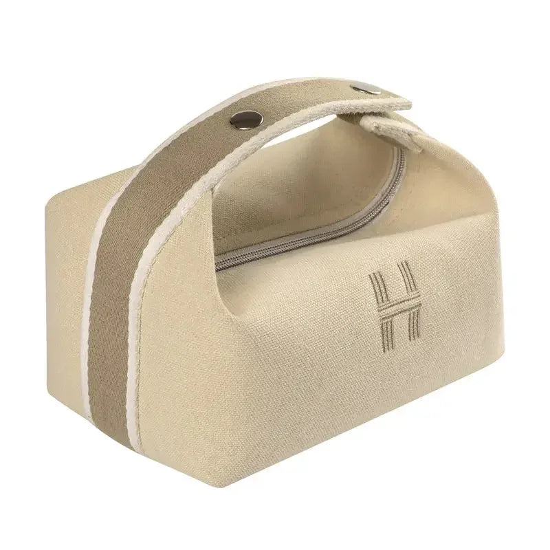 Harmony Canvas Makeup Bag