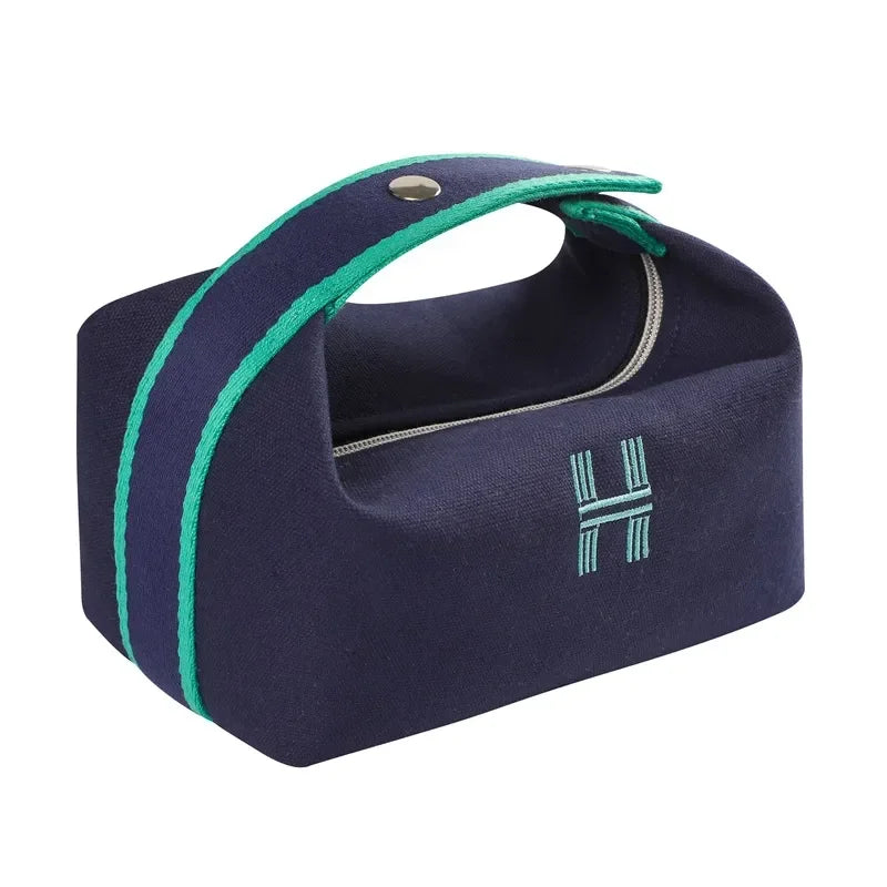 Harmony Canvas Makeup Bag