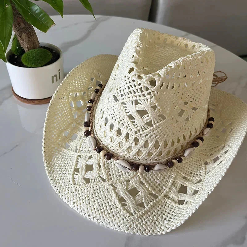 Boho Beach Straw Hat