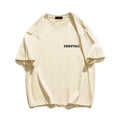 Men's Essentials T Shirt High Quality Summer T-Shirts Cotton Oversized Streetwear Letter Print Hip Hop Women Tee Free Shipping