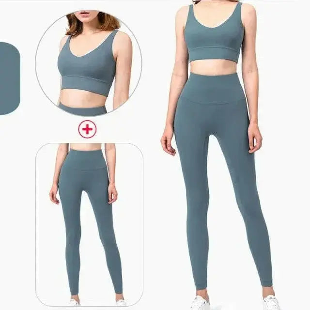 Seamless High Waist (Nude Feeling) Yoga/Running Leggings