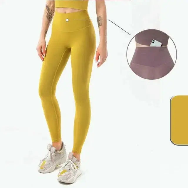 Seamless High Waist (Nude Feeling) Yoga/Running Leggings