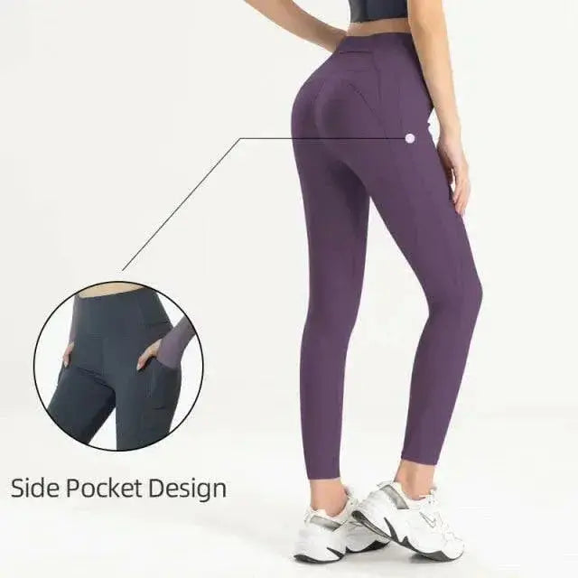 Seamless High Waist (Nude Feeling) Yoga/Running Leggings