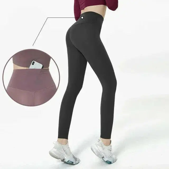 Seamless High Waist (Nude Feeling) Yoga/Running Leggings