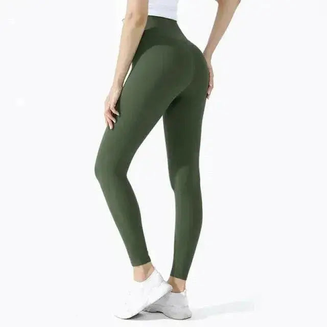 Seamless High Waist (Nude Feeling) Yoga/Running Leggings