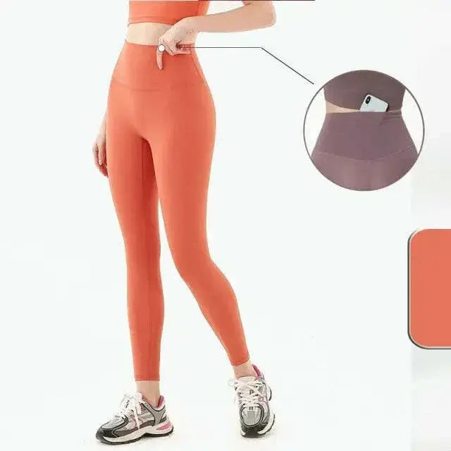 Seamless High Waist (Nude Feeling) Yoga/Running Leggings