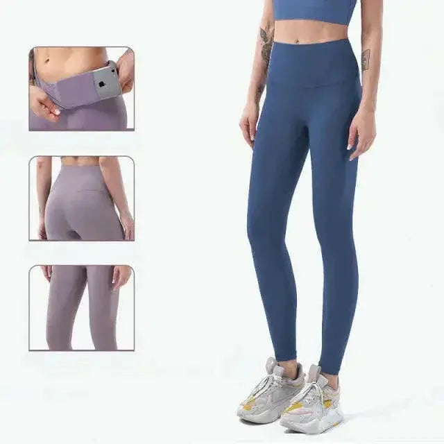 Seamless High Waist (Nude Feeling) Yoga/Running Leggings