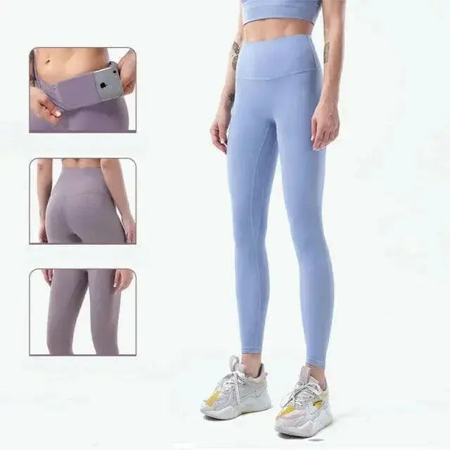 Seamless High Waist (Nude Feeling) Yoga/Running Leggings