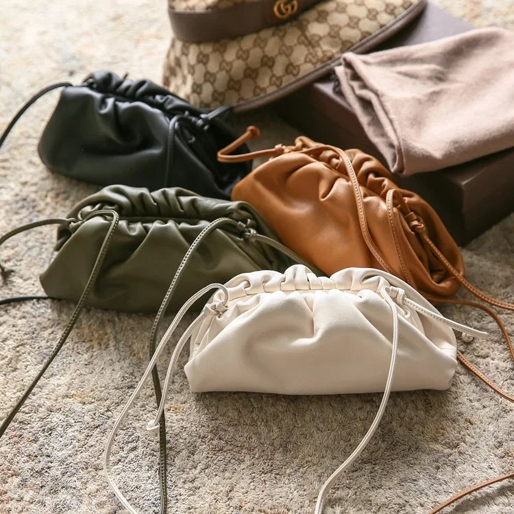 Designer Faux Leather Small Crossbody Bag