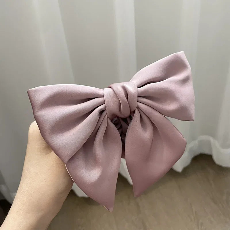 Retro Simple Satin Hair Scrunchie Candy Color Elastic Hair Bands Ponytail Hair Ties Fashion Ornament For Girls Hair Accessories