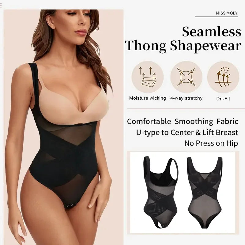 Bodysuit Shapewear Underbust Corset