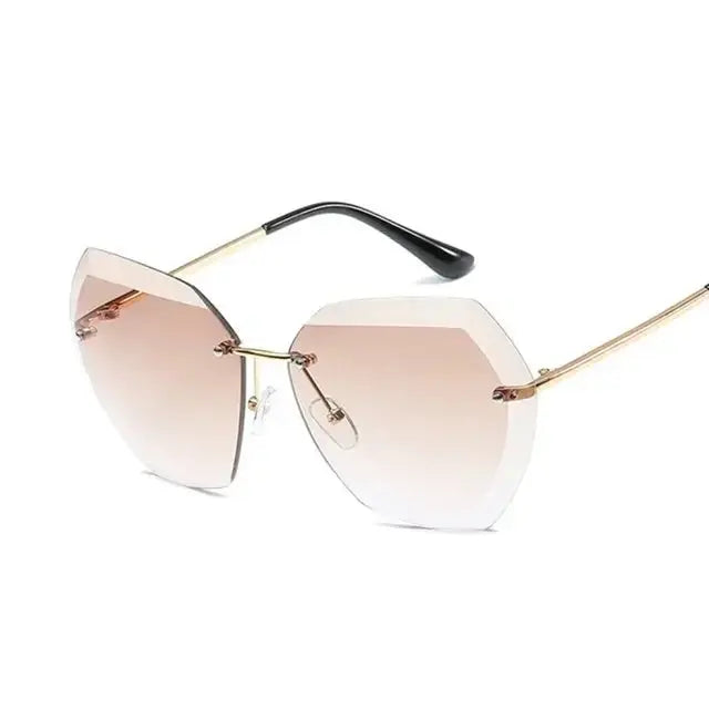 Vintage Metal Frame Gradient Shades