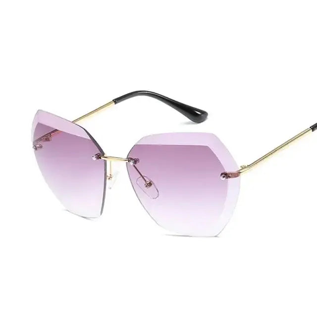 Vintage Metal Frame Gradient Shades