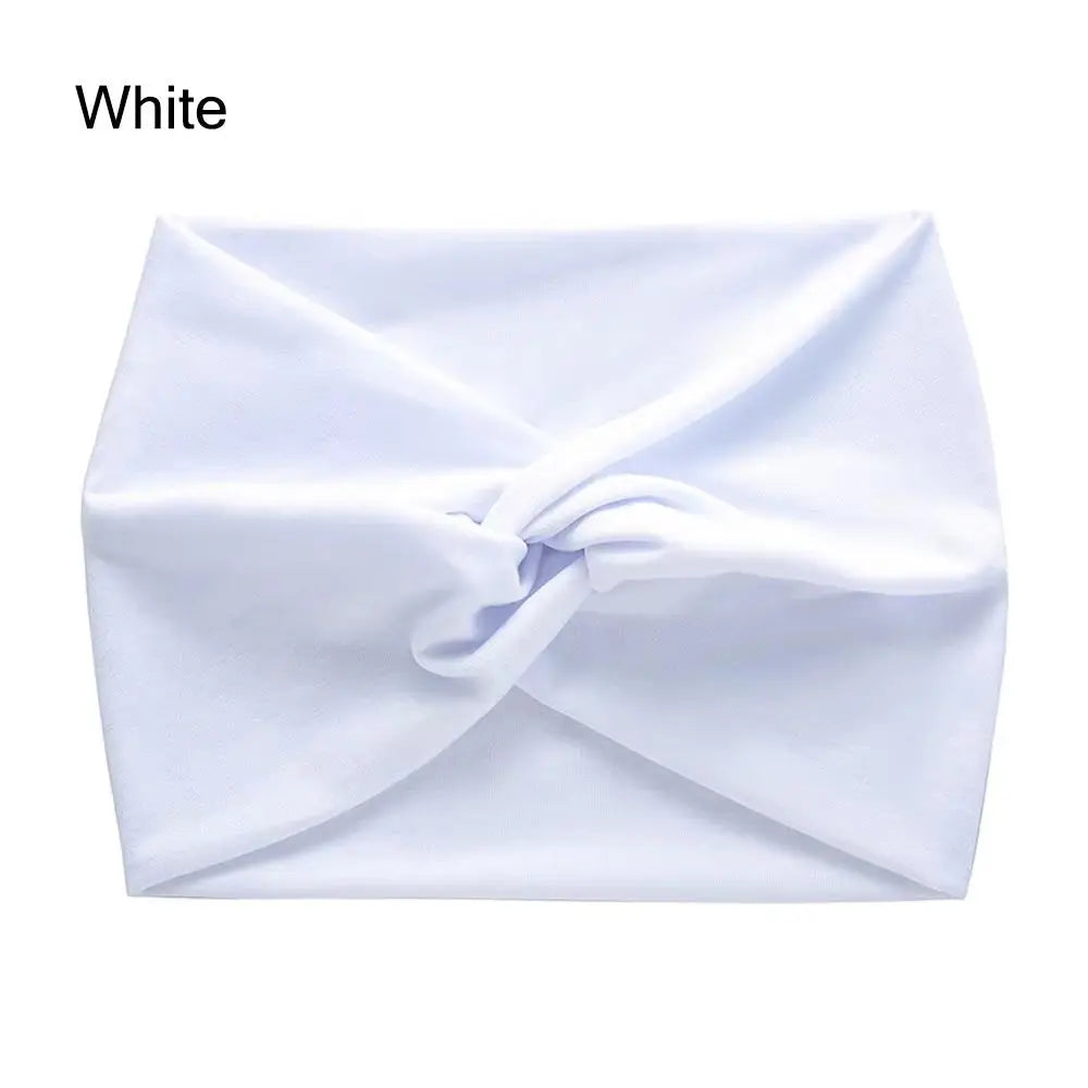 Turban Headband for Women – Wide Stretchy Hair Wrap (All Day Comfort)