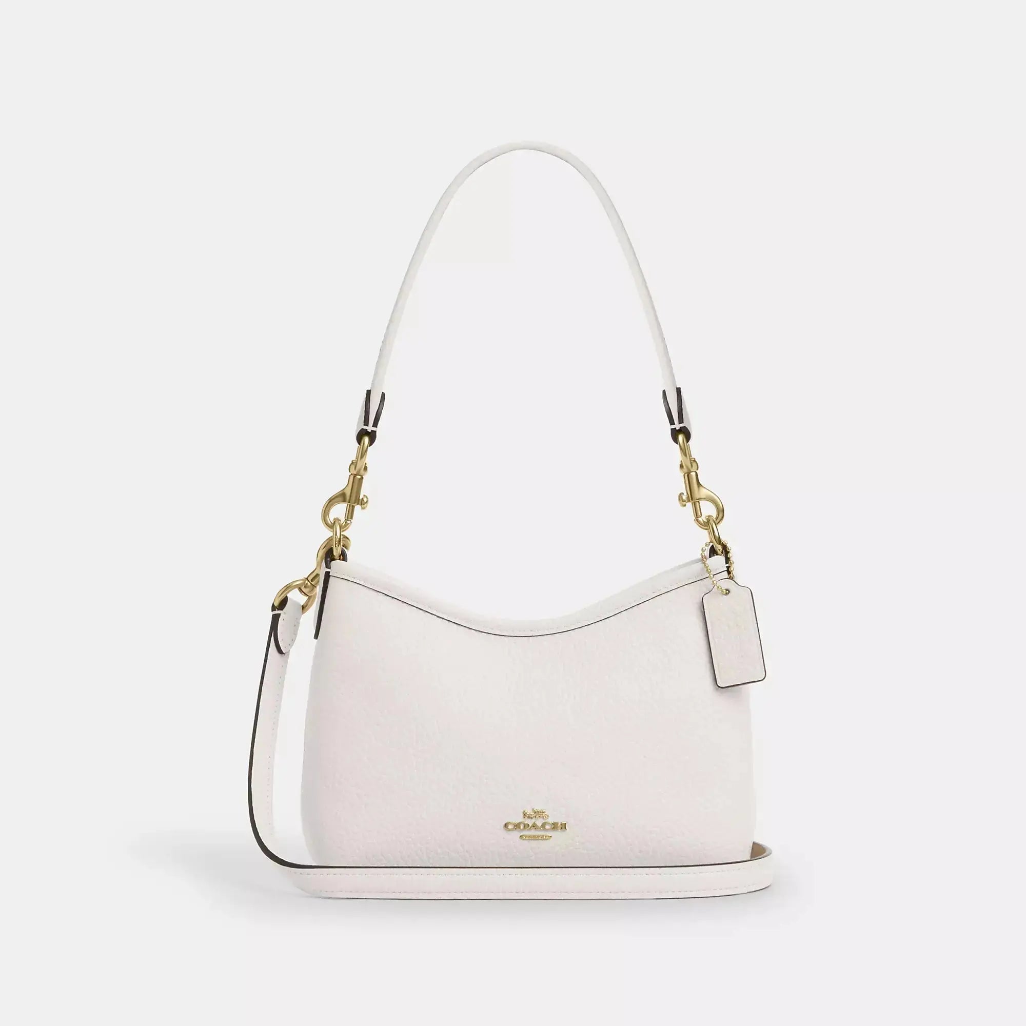 Coach Laurel Small Shoulder Bag – Pebble Leather Crossbody Purse